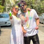 Hina Khan Instagram - Happy Holi Everyone ❤️