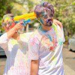 Hina Khan Instagram - Happy Holi Everyone ❤️