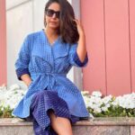 Hina Khan Instagram - Well, Hello there.. 💙