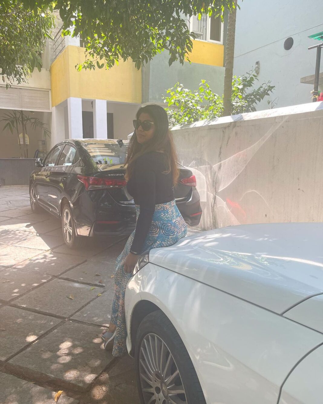 Iniya Instagram - 💙 #No make up #nofilter #candid #casualstyle