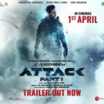 Jacqueline Fernandez Instagram - INDIA’S FIRST SUPER SOLDIER is here to save the nation! 🔥 #ATTACKtrailer out now: link in bio #Attack - Part 1 releasing in cinemas worldwide on 1.04.22 @thejohnabraham @lakshyarajanand @rakulpreet #RatnaPathakShah @joinprakashraj @jayantilalgadaofficial @ajay_kapoor_ @yogendramogre @minnakshidas @sumit_batheja @thevishalkapoor @shashwatology @penmovies @johnabrahament @ajaykapoorproductions @zeemusiccompany @moviegoers_entertainment