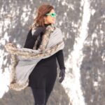 Jennifer Winget Instagram - Walking in a winter wonderland…catching snowflakes ❄️