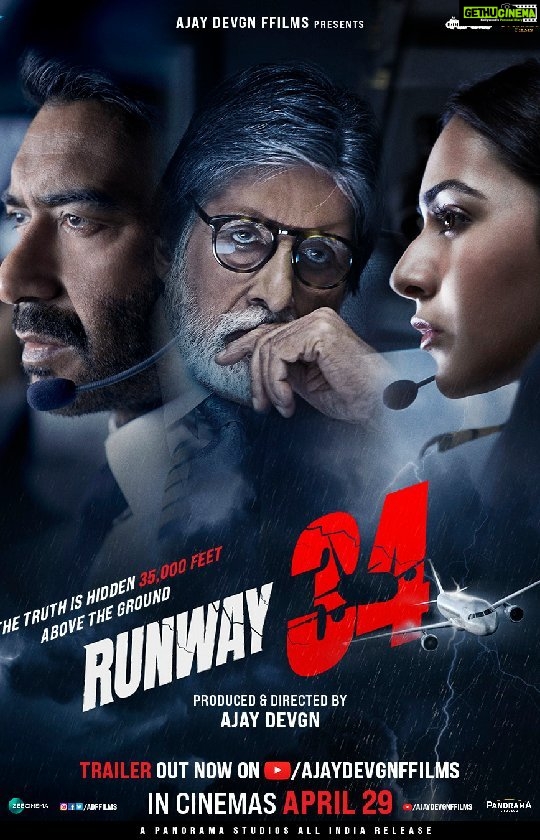 Kajol Instagram - Every second counts. Proudly presenting the trailer of Ajay Devgn’s directorial film Runway 34. We are ready for take-off. #Runway34Trailer @amitabhbachchan @ajaydevgn @rakulpreet @boman_irani @carryminati @aakankshasingh30 @angira @adffilms @kumarmangatpathak @vickssharma @meenaiyerofficial @panorama_studios @hasnain_husaini @jaykanojia @iamsandeepkewlani