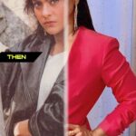 Kajol Instagram - Before hair straighteners and after hair straighteners