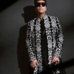 Karan Johar Instagram - Black and white and all things right! In @manishmalhotra05 styled by @ekalakhani hair @rajeev_gogoi make up @paresh_kalgutkar 📸 @maajidkhan88 managed by @len5bm