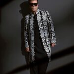 Karan Johar Instagram - Black and white and all things right! In @manishmalhotra05 styled by @ekalakhani hair @rajeev_gogoi make up @paresh_kalgutkar 📸 @maajidkhan88 managed by @len5bm