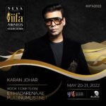 Karan Johar Instagram - The celebrations for the biggest awards night have begun! Visit etihadarena.ae and book your tickets for the dazzling award night. #IIFA2022 #YasIsland #InAbuDhabi #NEXA #CreateInspire @yasisland @visitabudhabi @nexaexperience @iifa #ad