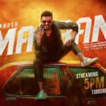 Karthick naren Instagram - Tomorrow🤞🏻 #Maaran streaming on @disneyplushotstar from 5PM! @dhanushkraja @gvprakash @malavikamohanan_ @smruthivenkatofficial @kk.actor @mahendranactorofficial @sathyajyothifilms
