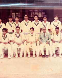 Karthik Kumar Instagram - There is no Mithali Raj Indian team jersey T-shirt available! 
That says a lot about a lot…
I’m supporting the Indian team today : let’s make it to the semi finals of the #iccwomensworldcup2022 
That other picture was the last time I played cricket : south zone winners Tamilnadu u16 state team 1993! #cricket