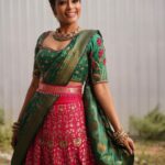 Keerthi shanthanu Instagram - Traditional attire is itself a beauty 🌺 And this beautiful attire is from @studio149 ✨ Dressed up for #juniorsuperstars #historical round every Saturday & sunday 6.30pm @zeetamizh Jewellery @jcsjewelcreations ✨ @theamethyststore ✨ 📸 @storiesbysidhu @teamcreators