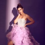 Kriti Sanon Instagram - CINDERELLA STORY 💜💜 Styled by my fav @sukritigrover Makeup: @adrianjacobsofficial Hair by @aasifahmedofficial 📸: @tejasnerurkarr