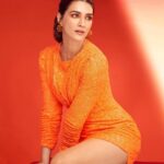 Kriti Sanon Instagram – Orange is the new black? 🍊 
Don’t know about that, but I’m surely craving an orange candy now 🤪😉! 

#BPPromotions