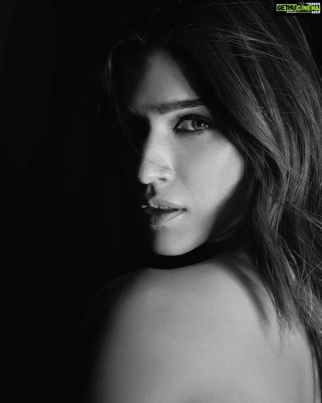 Kriti Sanon Instagram - She was like the moon 🌙 There was always a side to her that you couldn’t see .. 🌓