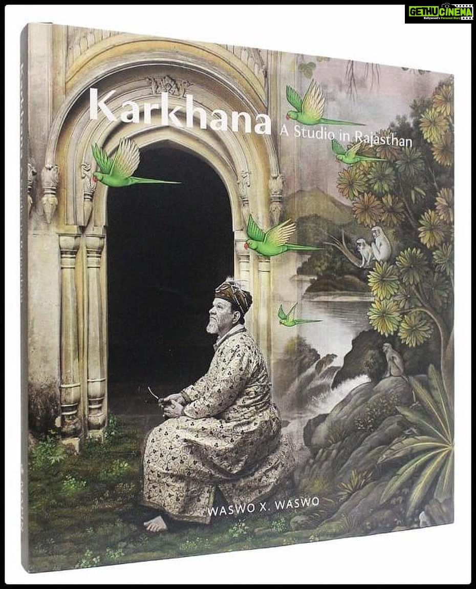 Lisa Ray Instagram - Delhi friends and foes - I am envious of your impending opportunity to attend the launch of this excellent book that takes the reader on a meandering journey through Udaipur and a typical day through @waswoxwaswo collaborations with co-creators who collectively form the ‘Kharkhana’ which means factory in Hindi but is linked to the historical painting workshops of Persia. A unique insight into a unique art practise. What’s not to love? I’m a fan! @bhavz15 has promised me a copy here in Dubai 😜😘🤣 You can also order on @amazonbooksin and ask your local indie bookstore 🙏🏼