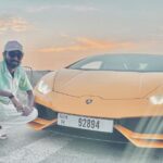 Ma Ka Pa Anand Instagram – Vadaga vandi #lamborghini  #dubaitourism