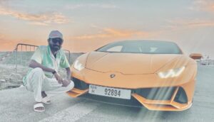 Ma Ka Pa Anand Instagram - Vadaga vandi #lamborghini  #dubaitourism
