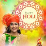 Madhavi Latha Instagram - Happy holi
