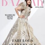 Madhuri Dixit Instagram – #repost • @bazaarindia #digitalcover Bazaar India celebrates its 13th anniversary with a very special theme, Fabulous At Every Age. And who better than the elegant Madhuri Dixit Nene (@madhuridixitnene) to grace our Digital Cover, to kickstart the celebrations! In a candid conversation with Digital Editor Nandini Bhalla (@nandinibhalla), the 54-year-old actor, who makes a comeback with the series ‘The Fame Game’ on Netflix (@netflix_in), speaks about her life like never before—her family, joys and sorrows, fame, ambition, and the greatest loves, her children Arin and Ryan…

Excerpt from the interview: 

“There was a time when I used to go on the sets and the only women on the set used to be actors, the co-actors, and the hairdressers. That’s it. Today when I walk in, there are women in every department—whether it’s the director, writer, or camera person, and it gives me great joy to see that,” Madhuri tells Bazaar Digital Editor, Nandini Bhalla. 

“I grew up in a very protected environment… My parents used to always accompany me, even when I was working. But once I got married, I began making decisions by myself. I learnt a lot about life because living in the US. When I was in India, there would always be around 20 people fussing over me at all times, but there I was very independent. I had to do things on my own, bring up my kids—of course, my mom and mom-in-law would come and help me out whenever I needed. But as you grow older, you mature and learn a lot, and grow as a person with your experiences. Today, I use those experiences when I’m essaying a role…”

Digital Editor: Nandini Bhalla (@nandinibhalla)
Photographs by: Arjun Mark (@arjun.mark)
Creative Director and Styling by: Who Wore What When (@who_wore_what_when) 
Make-up: Billy Manik (@billymanik81)
Hair: Nilam Kenia (@nilamkenia)
Fashion Assistants: Shubham Jawanal (@d.shubham_j) and Swanand Joshi (@swanand.joshii)
Production: By The Gram (@by.the.gram)

Madhuri is wearing the ‘Butterfly’ A-line dress, @gauravguptaofficial, and Statement Zambian Emerald and Diamond Danglers, @goenkaindia.
.
.
.
.
.
.
.
.
.
.
.
.
#bazaarindia #13thanniversaryissue #fabulousateveryage #madhuridixit #madhuridixitnene