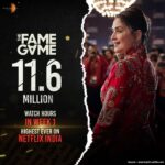 Madhuri Dixit Instagram - Gratitude 🙏🏻 #Milestone #TheFameGame #TheFameGameOnNetflix #NetflixSeries #Series