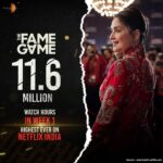 Madhuri Dixit Instagram – Gratitude 🙏🏻 

#Milestone #TheFameGame #TheFameGameOnNetflix #NetflixSeries #Series