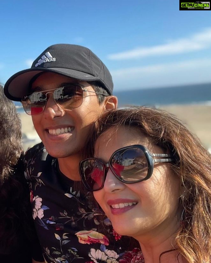 Madhuri Dixit Instagram - Happy Birthday Arin. Now that you have spread your wings, soar as high as you can. Believe in yourself & be the best you can. Enjoy the many adventures life will offer you, we will always love you and cheer you on. Wish you the best in everything you do. Love ❤️ 💕 Mom #HappyBirthday #BirthdayBoy #MotherSonLove