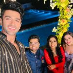 Madhuurima Instagram - Engaged for life 💞 married for the rest of them 🤗😘 Love u both @lila_kirtana_das and @nartiki_gopika @nyra_banerjee our solo pics coming soon too 🔥 #nishantmalkhani #nyrabanerjee