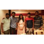 Mahendran Instagram - Being a huge Fan of your music and voice, today I am very lucky to have you sing a beautiful melody for my movie #AmigoGarage. Thank u @gvprakash bro❤️ Get ready for GV and @sivaangi.krish combo with beautiful lyrics written by @kukarthikoffl and music by @composerbala Directed by my darling thambi @prasanth_hsr😍😍 and edited by bro @livingstonruben na ❤️ My darling co-star @gm_sundar_ Song will be out soon😀😀😀 @vijayakumarsolaimuthu @murali.hosur @stuntashok @teamaimpro @sabadesigns213 @deepabalu__official @athira_r_a_j @dasarathi_offl @actor_uday @actormadhan_offl @imaswinachu @aswinvg @dharmaseelan_udaiyappan @lipin_unni