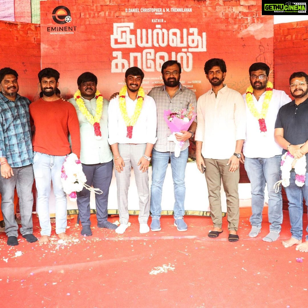Mahendran Instagram - @kathir_l We've started our journey together and was launched as a hero on the same day, and now I have been excited to work with him as a Villain π Thanks to the director Henry and EminentEntertainment production for trusing meβ€ Need all ur love and wishes for our π¬ #IyalvathuKaravel π₯ @karu_palaniappan @slshenry | @ghibranofficial @sridhardop @v4umedia_ @smileselva_03 @actormadhan_offl