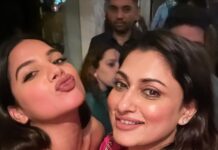 Malavika Instagram - Met this gorgeous girl @hope.tanya while shooting #tamilgolmaal. Absolutely adore and love her! She’s a complete doll! Love you my baby @hope.tanya