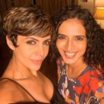 Mandira Bedi Instagram - Happy Happy Birthday Aps.. Missing being with you on your birthday.. but here’s to many more birthdays, evening catch ups and fun times ahead. 🥰Thank you for being there for me and holding my hand through the tough times. I’m really grateful for you. ❤️🧿 May this year ahead be stupendous ❤️🙏🏽 #loveyou ❤️🧿 #onwardsandupwards @aparnabadlani