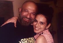 Mandira Bedi Instagram - Happy Happy Birthday Aps.. Missing being with you on your birthday.. but here’s to many more birthdays, evening catch ups and fun times ahead. 🥰Thank you for being there for me and holding my hand through the tough times. I’m really grateful for you. ❤️🧿 May this year ahead be stupendous ❤️🙏🏽 #loveyou ❤️🧿 #onwardsandupwards @aparnabadlani