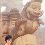 Mandira Bedi Instagram – Last weekend I visited Odissa for an event and got a few sights in. The #Suntemple was spectacular! Thank you @mycitylinks.in @preludeliveofficial @lyricistpriyankaa for an Allround beautiful visit. And these lovely pictures! Sun Temple,konark,orrisa