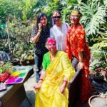 Manisha Koirala Instagram - Celebrating colours of life.. #happyholi #family #friendship #life #celebration