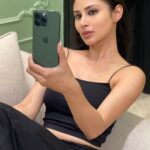 Mouni Roy Instagram - Many moods of green love the stunning new green of iPhone13ProMax #iphone13progreen