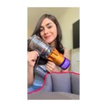 Mrunal Thakur Instagram - I LOVE billo, But he’s a shedder! Couldn’t have asked for a better problem-solver – the all-new Dyson V12 Detect Slim comes with the coolest dust-detect technology. The laser helps clean the tiniest of dust particles and it tells you how much dust you’ve collected as well. It’s literally a dream come true for pet owners! The hair screw tool works like magic. Next gen cleaning only with @dyson_india. Happy cat, happy cat momma, and a spotless home. #DysonIndia #DysonHome #V12 #gifted
