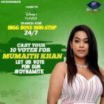 Mumaith Khan Instagram – Cast your vote to blasting #Dynamite🧨 

– #TeamMumait, #TeamMK

#Mumait #MumaithKhan #NonStopDynamite #Dynamite #BiggBoss #BiggBossNonStop #BiggBossTelugu #BiggBoss6 #BiggBossTelugu6 #BiggBossOTT #BiggBossTeluguOTT #TeluguBiggBoss