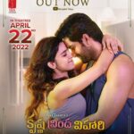 Naga Shaurya Instagram - Ma Vrinda naku assalu ardam kadu, Meeku ayina ardam avtundi emo chudandi 😉 Have a look at our #KrishnaVrindaVihari teaser 👉🏼 https://youtu.be/bQtMpo9lmAY We are coming in theaters on April 22 🤗 @shirleysetia #AneeshKrishna #SaiSriram #radhikasarathkumar @sagarmahathi @saregamatelugu @iracreationsofficial #krishnavrindaviharionapr22