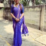 Nakshathra Nagesh Instagram – Event ready after ages! #anchormodeon 
Saree @queenelanza 
Bangles @sarvalakshanam 
Jewellery @thejewellaryboxx 
#fairpro2022