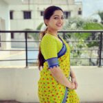 Nakshathra Nagesh Instagram – HAPPY SUNDAY! @aatwos @abarnasundarramanclothing #tamizhumsaraswathiyum #beingsaraswathy