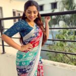 Nakshathra Nagesh Instagram - Saree @srinivi_collectionz Blouse @abarnasundarramanclothing #tamizhumsaraswathiyum #beingsaraswathy