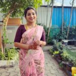 Nakshathra Nagesh Instagram - Saree from @srinivi_collectionz #beingsaraswathy #tamizhumsaraswathiyum