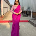 Nakshathra Nagesh Instagram – Super happy to be dressed in @ekantastudio after aaaages! Thank you Ruby for putting this together for me in 24 hours, I love you! #comingsoon