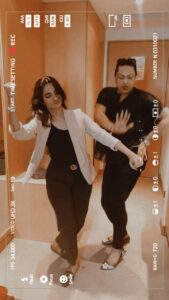 Namitha Pramod Instagram - Just for fun !!!
Hello my official dancer.In between shoots be like 😂 
@avinash_s_chetia 

#okaybye #reels #reelsinstagram 
#trending #reelitfeelit