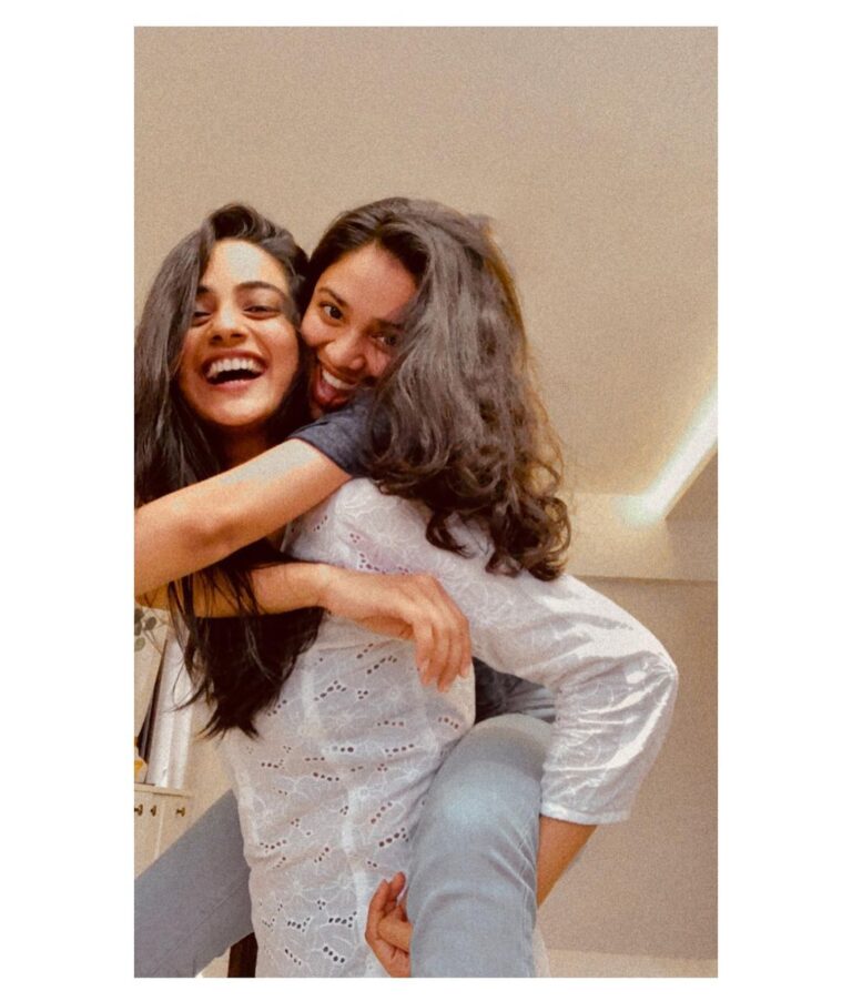 Namitha Pramod Instagram - Happy birthday APK.I adore your heart,kindness and gentleness .Be yourself but always your better self⭐️Wish you good health and happiness.God bless you kid ✨♥️ @i.meenakshidileep