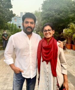 Nandita Das Instagram - Almost at the finish line! Truly grateful for the support we are getting from @naveen_odisha government and the people of #bhubaneswar @kapilsharma , the entire team and I have thoroughly enjoyed the experience of shooting here. Hope many more films get shot here in #odisha - the best kept secret!