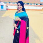 Navya Nair Instagram – Happy shivarathri to everyone 🌈

#festivities #indiantradition #sareelove #shiva #templesofindia #love