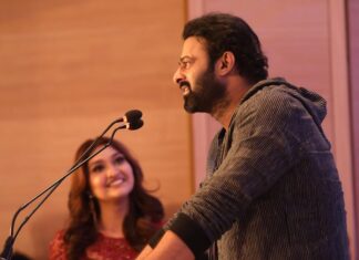Neelima Rani Instagram - Can I ask for a better way to kick start my work??? Hosting #radheshyam pre releasing event was so much fun! I thank god for this opportunity 🙏🏼 yesss! I’m back to work..stay with me as ever n keep me going darlingsss 🤗❤️