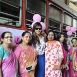 Neetu Chandra Instagram - Pink Power, a throwback to this breast cancer awareness program. Our women toil all day on their feet, be at home or any other workplace. Then why is it that we fail to take good care of them? It is so important to spread awareness about breast cancer which is taking into clutches our women without whom you won't be able to go a day. Let's take a pledge to get ourselves checked at regular intervals, take care of ourselves, to put ourselves first. #nituchandrasrivastava #breastcancerawareness #breastcancer #throwback #awareness #women