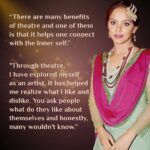 Neetu Chandra Instagram - Drama, exposure, confrontation, contradiction, and construction Theater has taught me most of the things. #nituchandrasrivastava #worldtheatreday #theatre #umraojaan