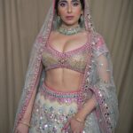 Neha Bhasin Instagram - Thank you @abhinavmishra_ for making women feel like Queens, in your beautiful creations. Outfit by @abhinavmishra_ Styled by @ankiitaapatel Assisted by @nehasarkar04 Hair @salon_muah 📸 @rishabhkphotography